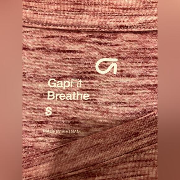 Gapfit Breathe Maternity Tie-hem Top Womens Small Active‎ Athleisure Pregnancy - Picture 5 of 7